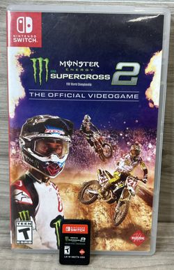 Monster Energy Supercross 2 Nintendo Switch Game With Case (PO1027149)