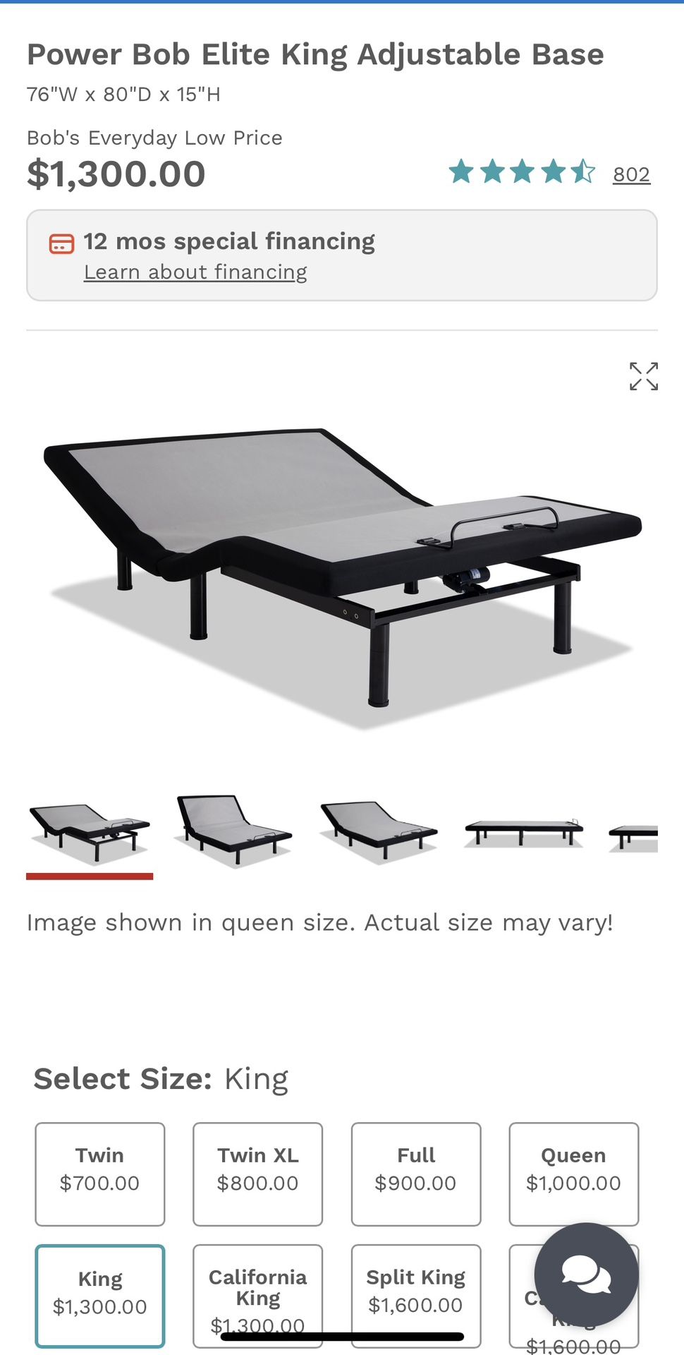 Adjustable King Bed Frame