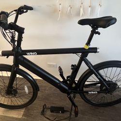 WING Electric Bike battery range Up To 60 miles