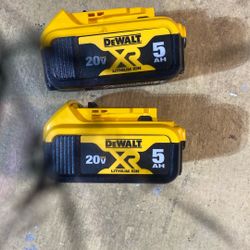 Dewalt 20v Battery 5ah.
