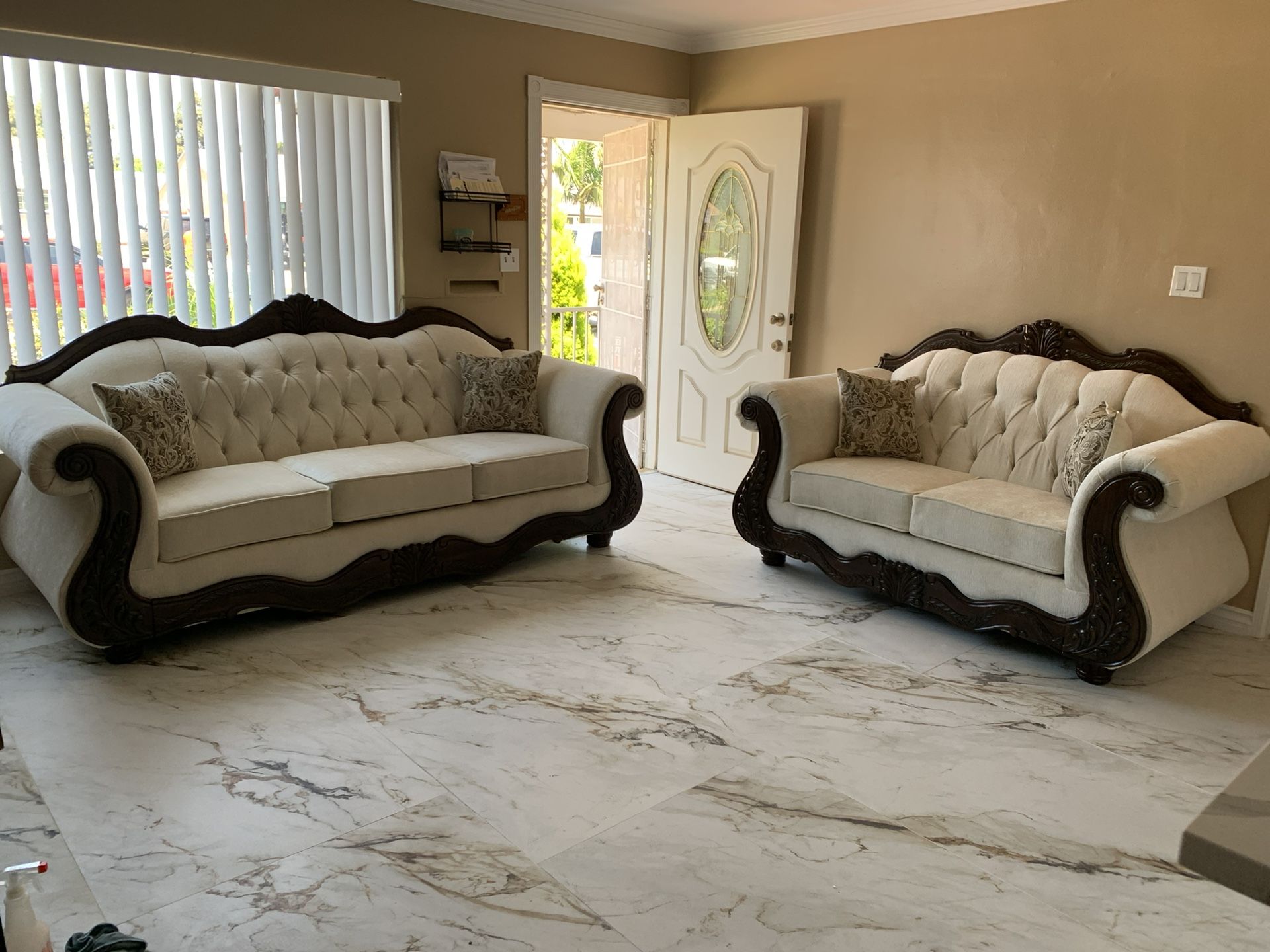 $1399 Brand New Sofa And Loveseat Set (read description below)