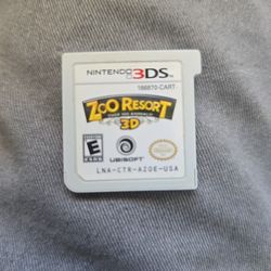 Nintendo 3DS Game Zoo Resort 