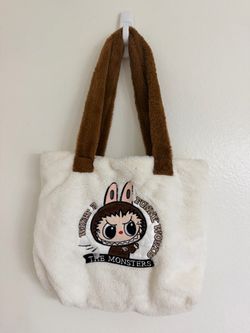 The Monsters Plush Tote Bag labubu