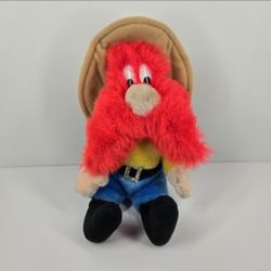 1990 Warner Bros Yosemite Sam Plush 10" Looney Tunes Mighty Star Stuffed Animal