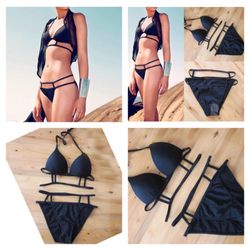 Black bikini set