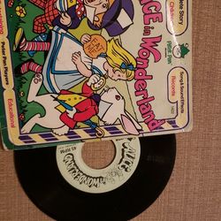 ALICE IN WONDERLAND #1422 PETER PAN 45 RPM 1979

