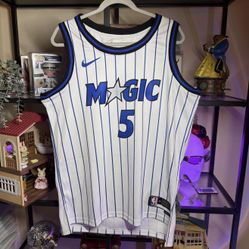 Orlando Magic 2026 Away Banchero #5 White Nike NBA Jersey