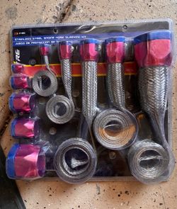 Spectre Performance Stainless Steel Engine Hose Sleeving Kit #7490 – $65