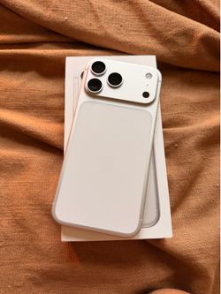 New iPhone 17 Pro Max 256GB White