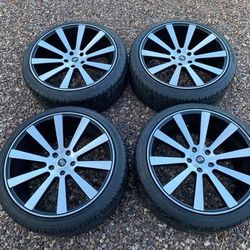 (4) wheel tire set 245/35/20 20 x 9 5x4.5 5x114.3 Spec-1 