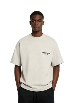 Fear of God Essentials Core Collection Tee Light Oatmeal
