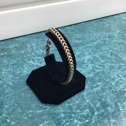 10KT Gold Foxtail Bracelet 12 Grams