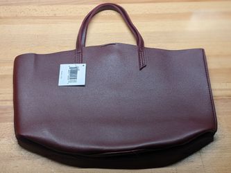 Handbag burgundy womens new
