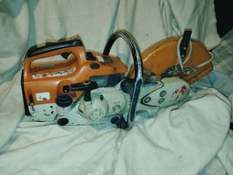 Stihl concrete cutter