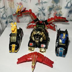 1994 Mighty Morphin Power Rangers Thunder Megazord (Assault Team/Red Dragonzord)