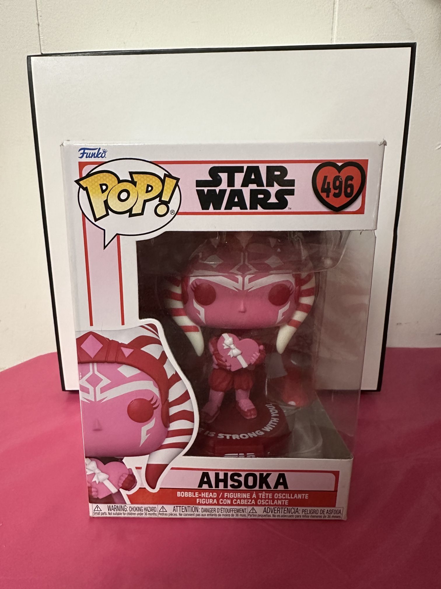 Valentines Ahsoka Funko Pop