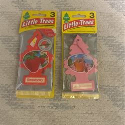 6 Car Tree Fresheners