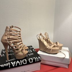 Heels (nude) Size 5-1/2 