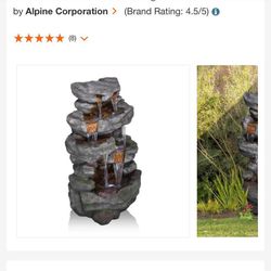 Alpine Outdoor Fountain