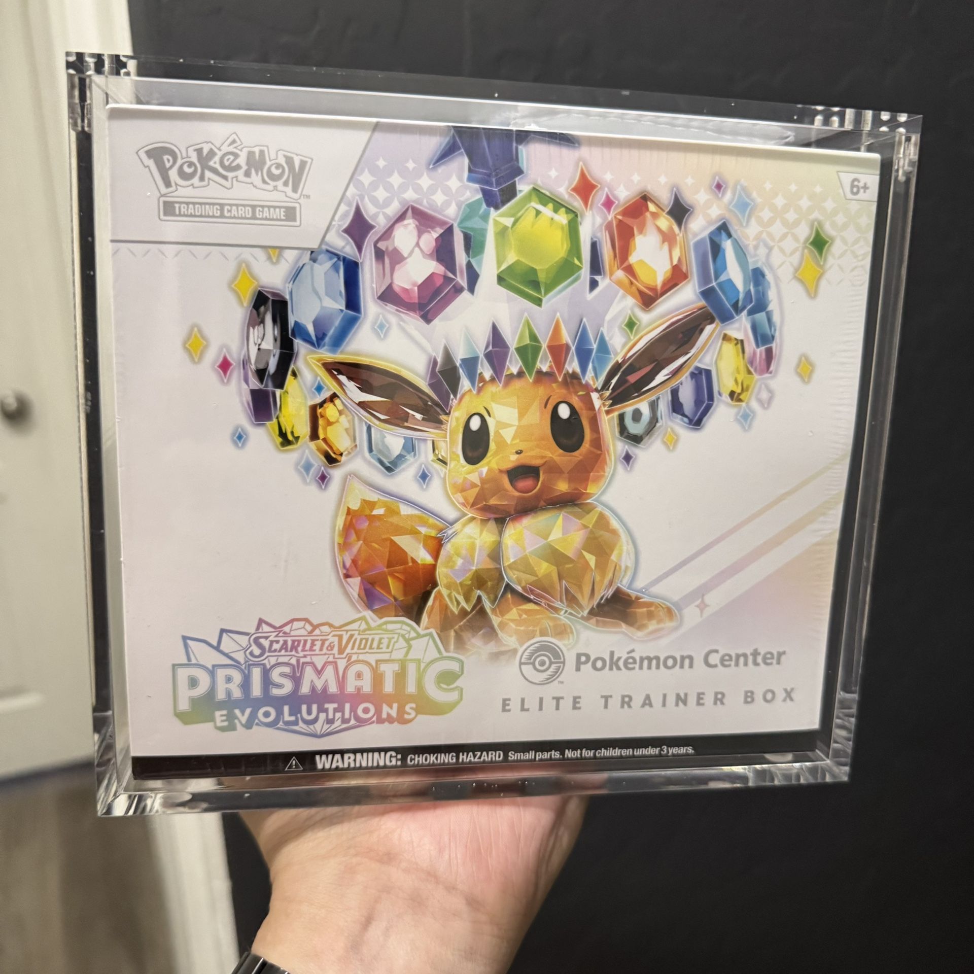Prismatic Evolutions Pokemon Center Elite Trainer Box