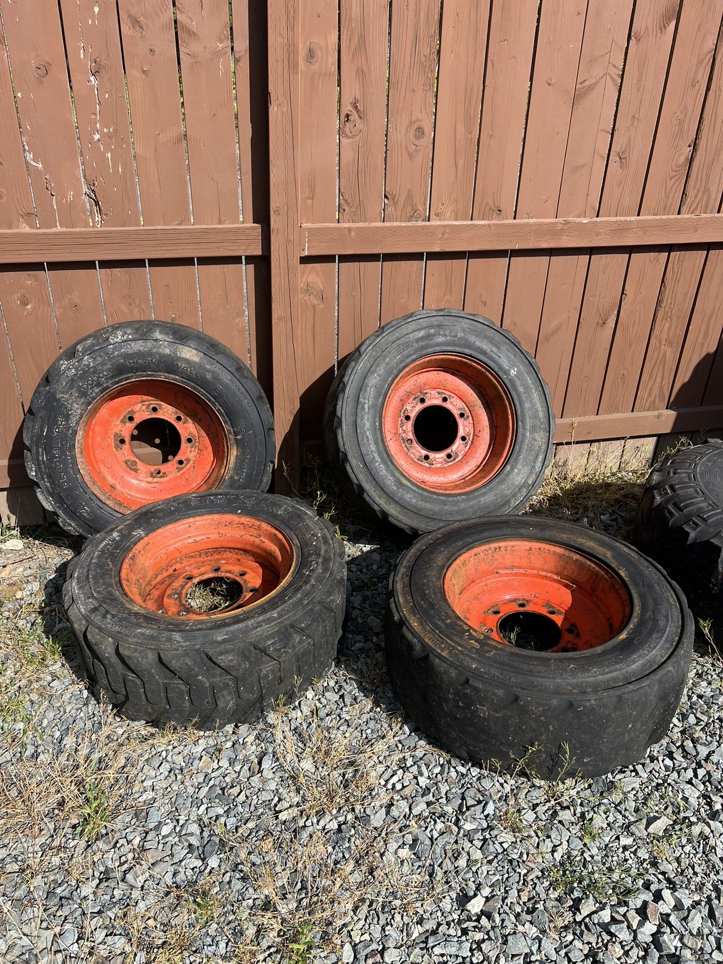Bobcat Tires Used - Good Spares