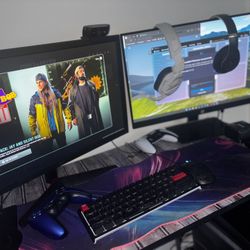 Gaming Pc And monitor