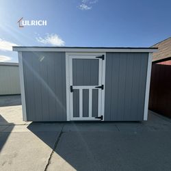 8x12 Lean-To Shed (30% Pre-Owned Discount)