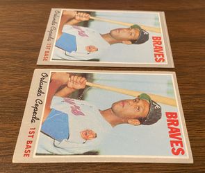 Orlando Cepeda Baseball Atlanta Braves Sports Trading Cards for sale