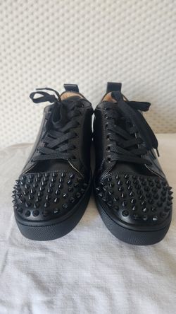 Christian Louboutin Louis Junior Spikes sneakers in black leather