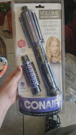 Hair Curling Brush 2 Pcs New 25 Obo