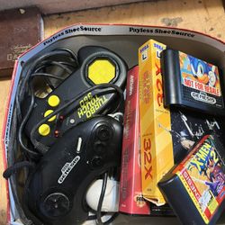 Sega Controls And Games