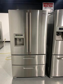 LG 4-Door Stainless Steel Refrigerator
