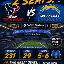Texans vs Chargers