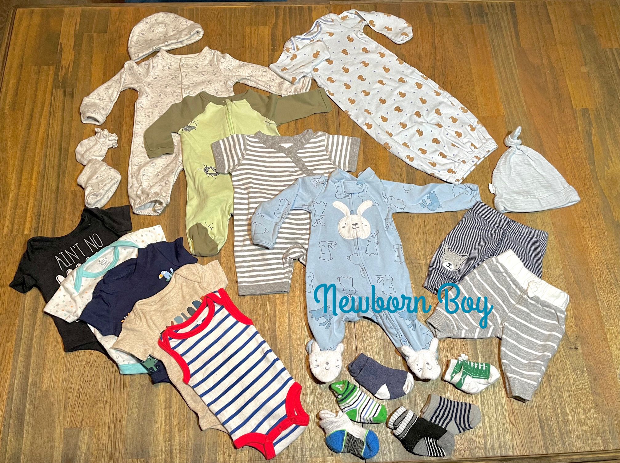 Baby Boy Outfits. Size : Newborn. Set#3
