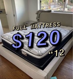 New full mattress only $120