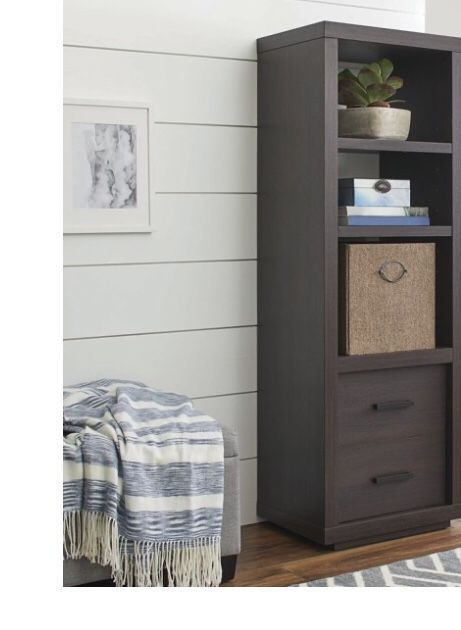 Bookcase, Bookshelves , Organizer , W 2 Drawers