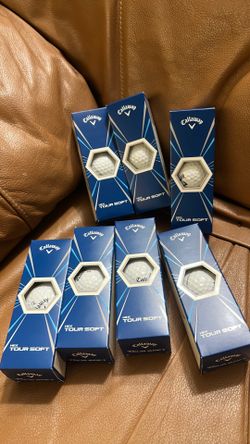 Callaway hex tour soft golf balls - count 21 NEW