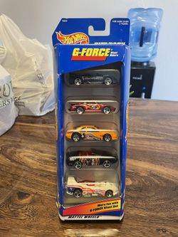 Hot Wheels G Force 5 Pack