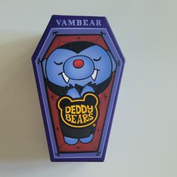 Deddy Bears Collectible Plush Vambear In Coffin