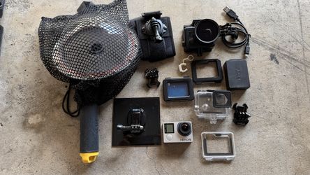 GoPro HERO4 Silver with Underwater Dome and Accessories