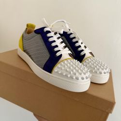 Christian Louboutin Spiked Low-Top Sneakers