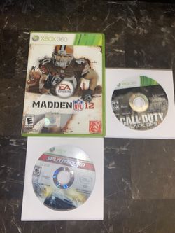 Xbox 360 games (tested working)