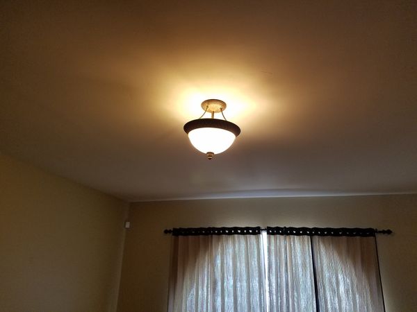 Flush Mount Lighting Fixture E11679 Pt 6830 Light Bronze For 5