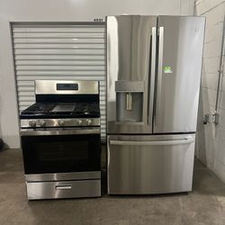 Stainless Steel GE Kitchen Set - Incredible Deal!