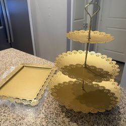 Metal Dessert Table Display 