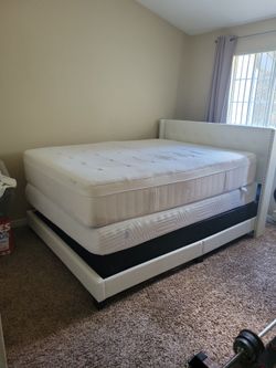 Queen size bed with 2 matress