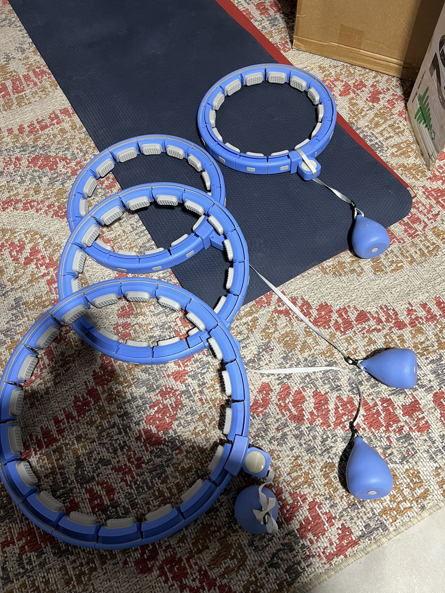 4 Weighted Workout Hoop for Adult Weight Loss