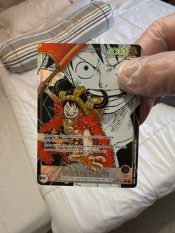One Piece TCG Monkey D. Luffy OP17-079 Leader Card