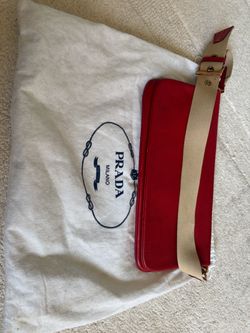 AUTHENTIC Prada Red Leather Bag
