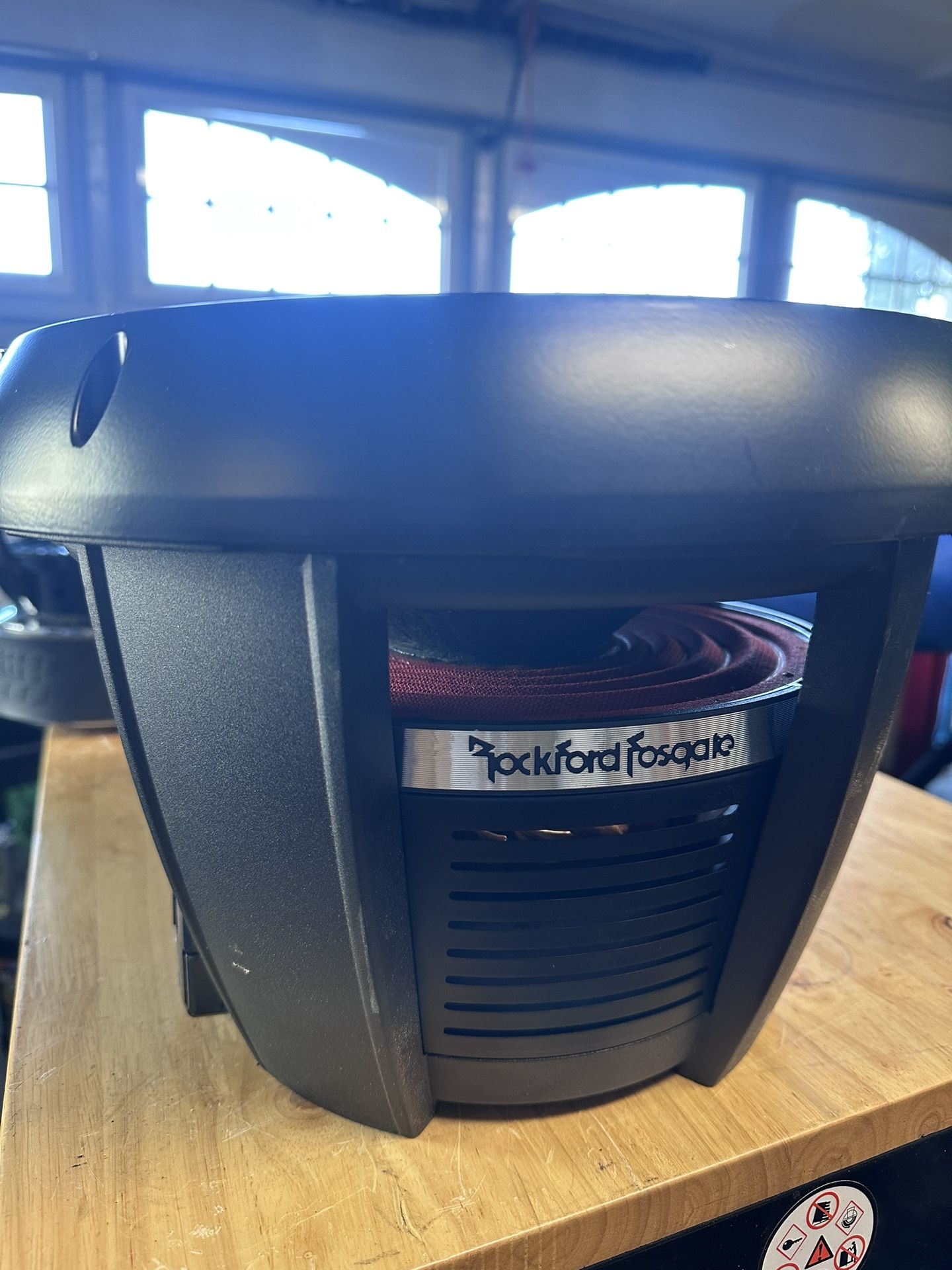 12-inch Rockford Fosgate Subwoofer